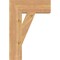 Ekena Millwork Traditional Block Smooth Bracket, Western Red Cedar, 5 1/2"W x 18"D x 26"H BKT06X18X26TRA05SWR - alternate 4